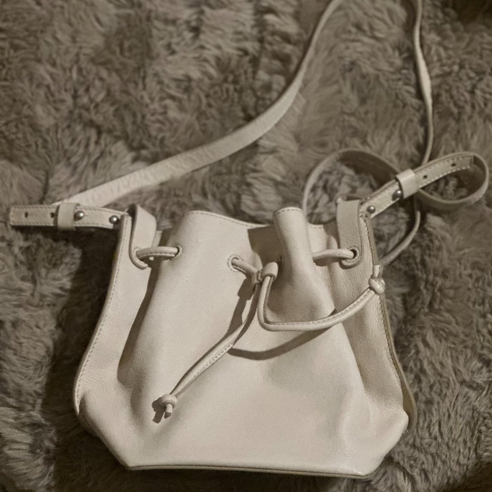 Lucky Brand womens Jose crossbody, stuco color NWOT